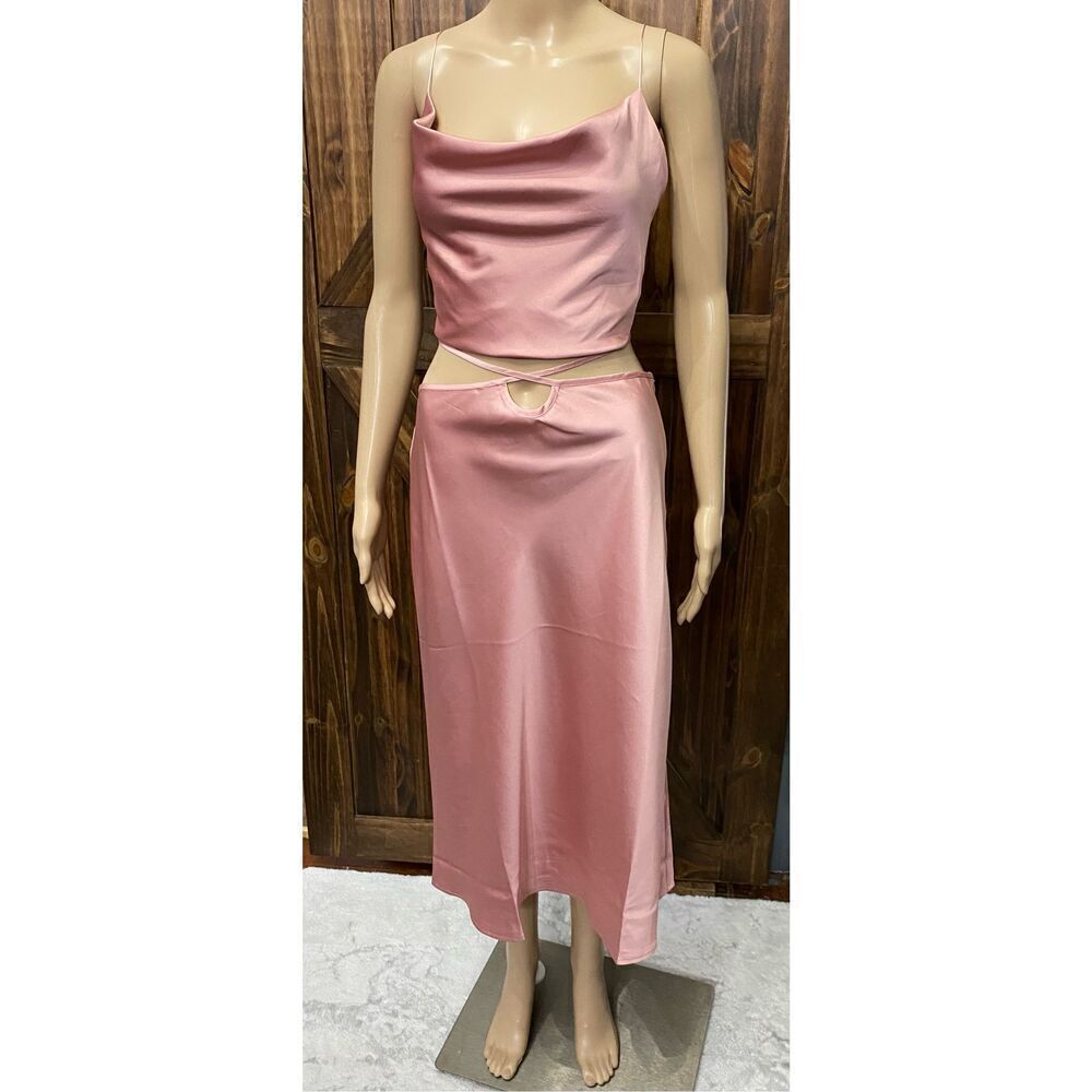 Re:named Blush Pink 2pc Dress Size Large